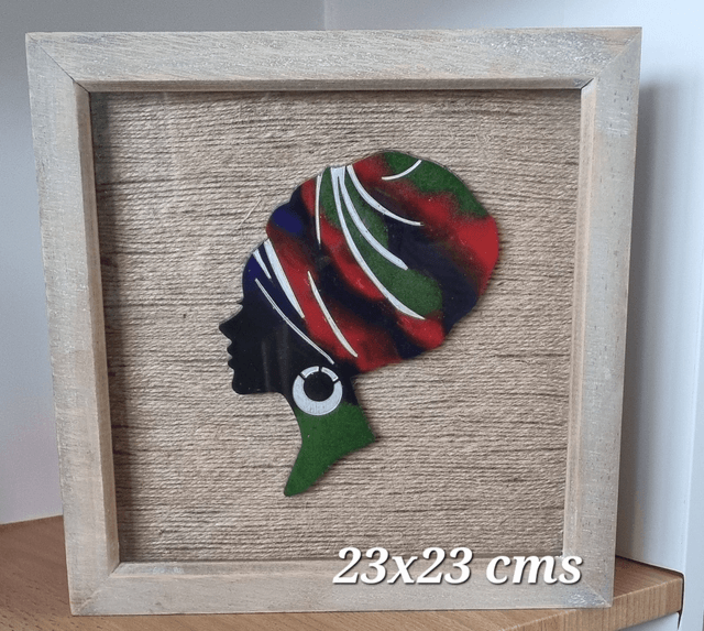 Framed coaster heads