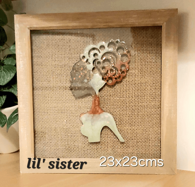 Framed coaster heads